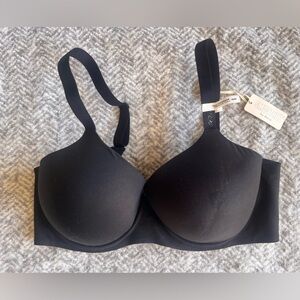 Aerie Smoothez Black Seamless T-Shirt Bra